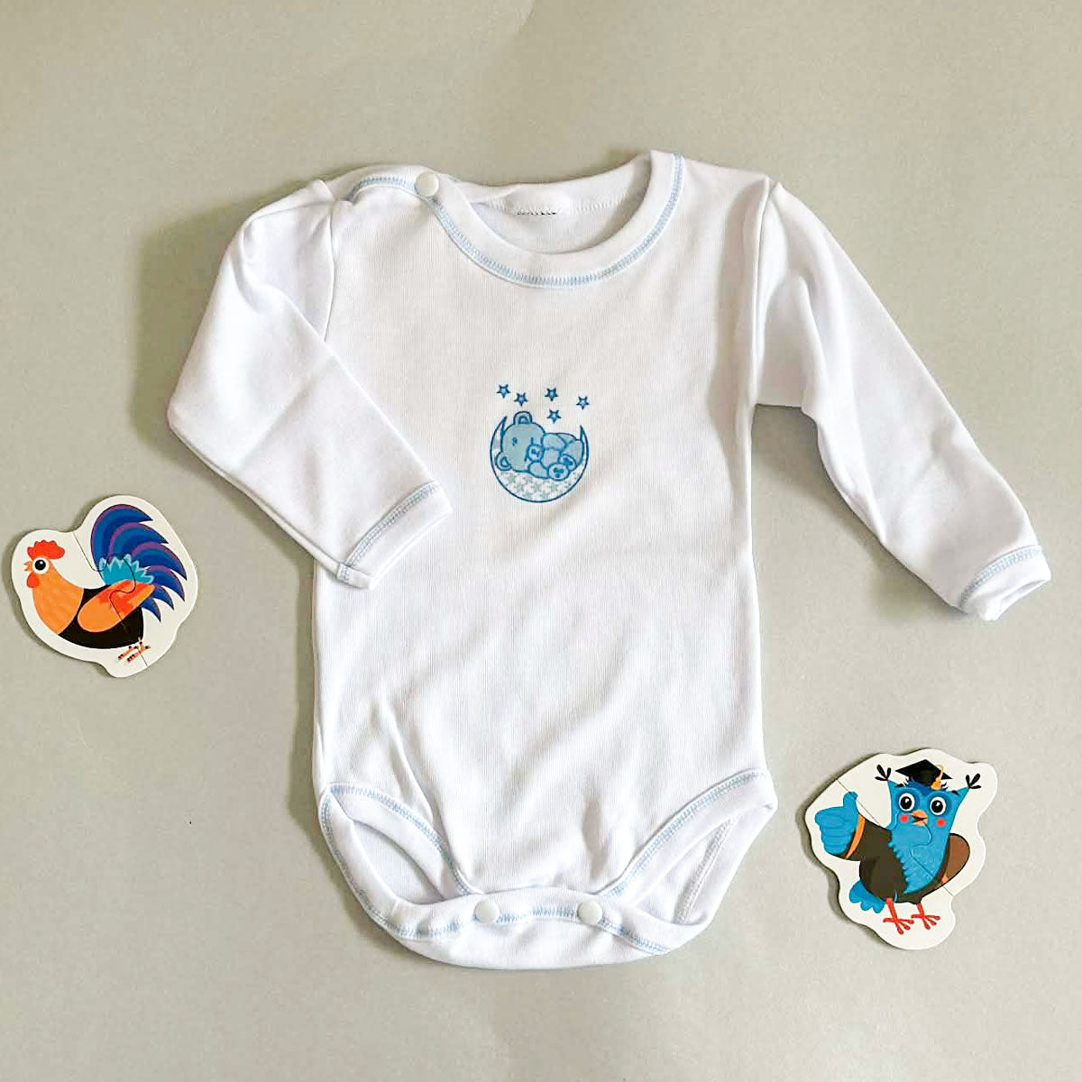 Pack 3 Bodys Bébé Coton