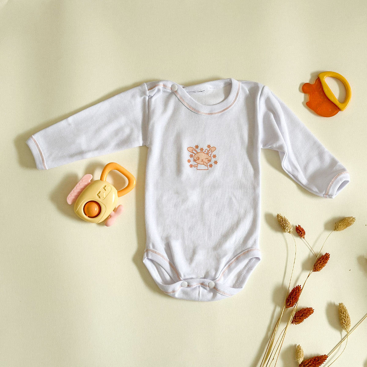 Pack 3 Bodys Bébé Coton