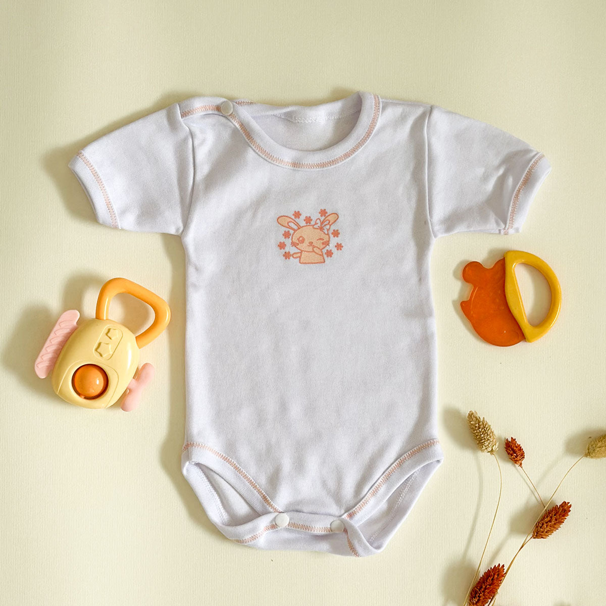 Pack 3 Bodys Bébé Coton