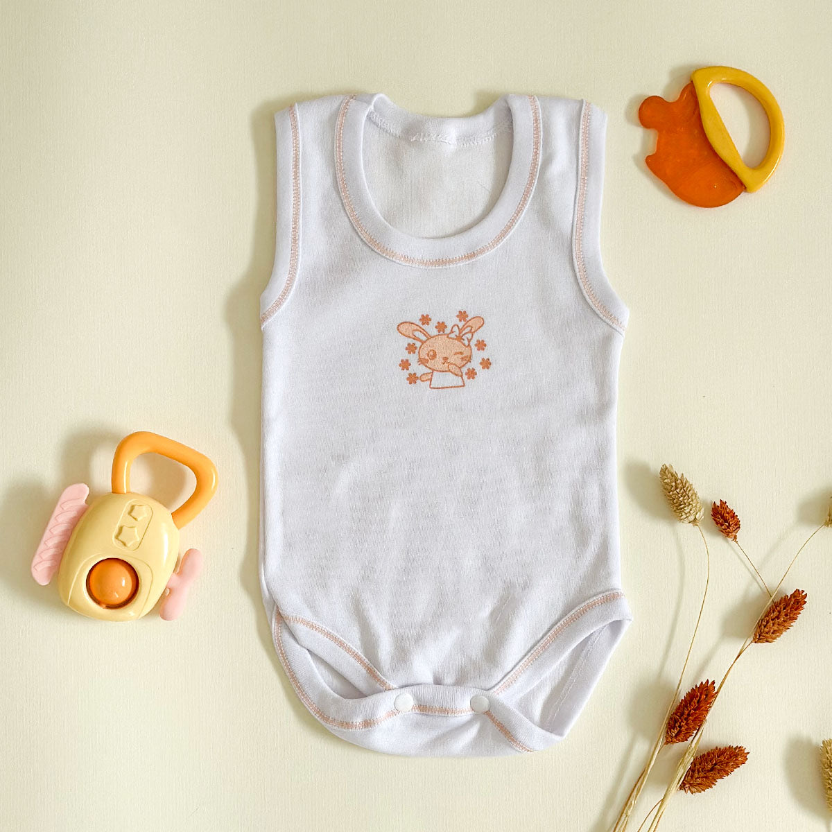 Pack 3 Bodys Bébé Coton