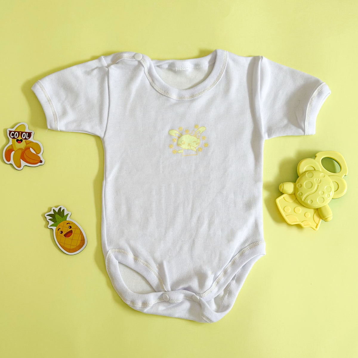Pack 3 Bodys Bébé Coton