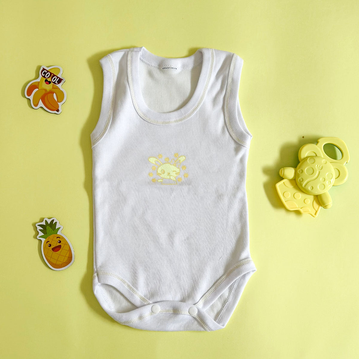 Pack 3 Bodys Bébé Coton