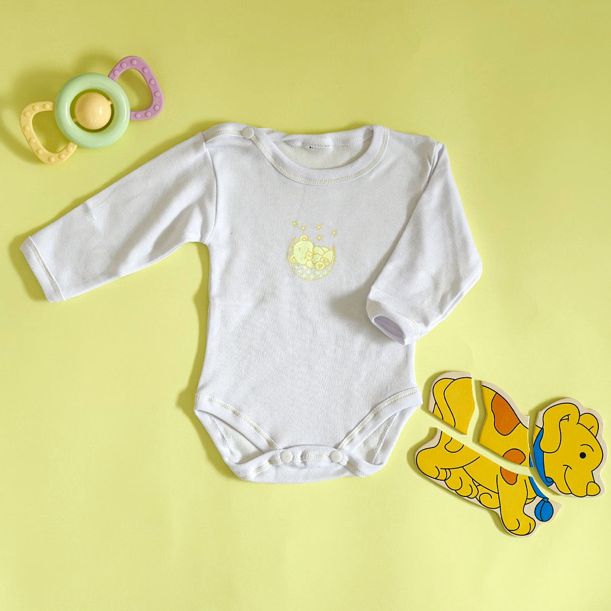 Pack 3 Bodys Bébé Coton