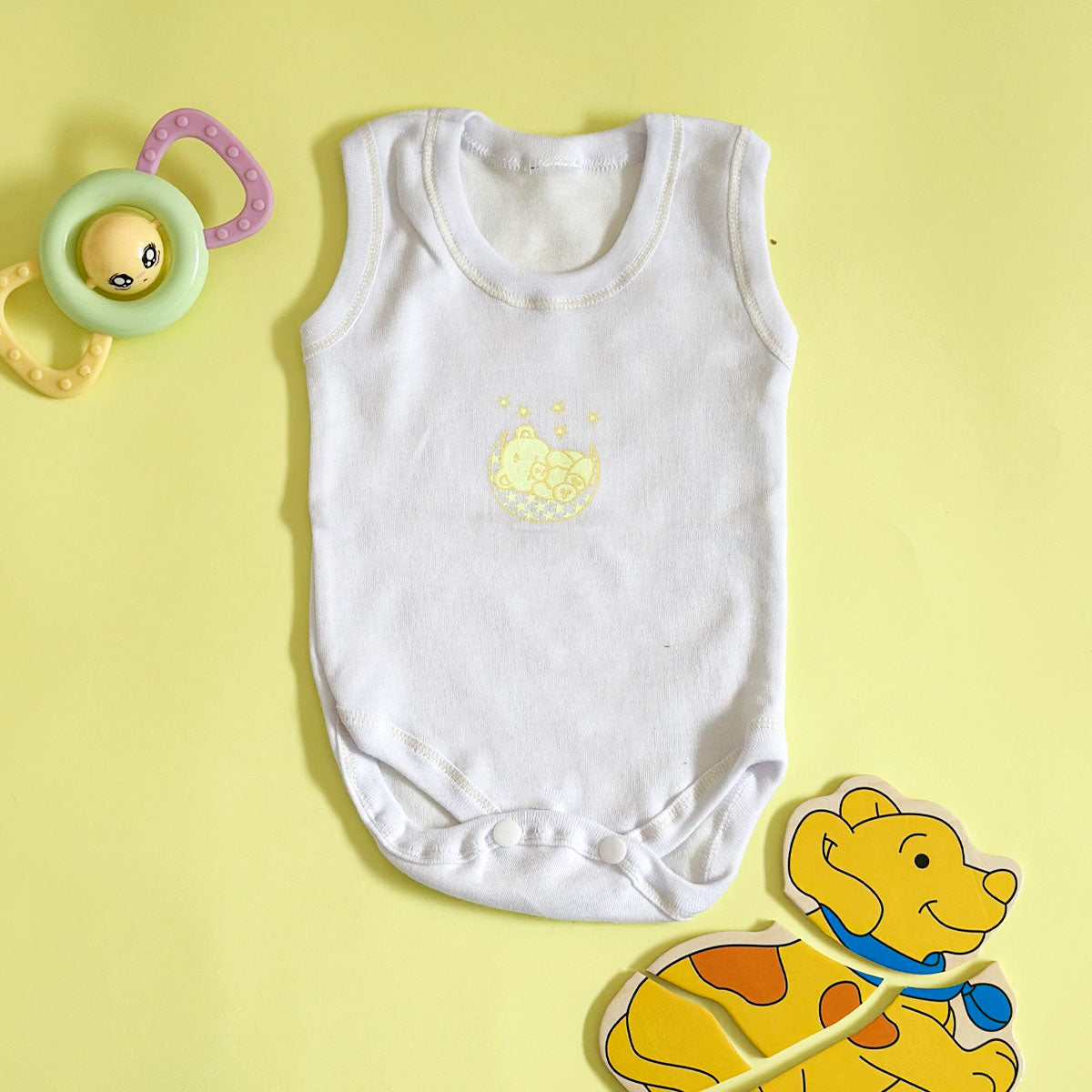 Pack 3 Bodys Bébé Coton