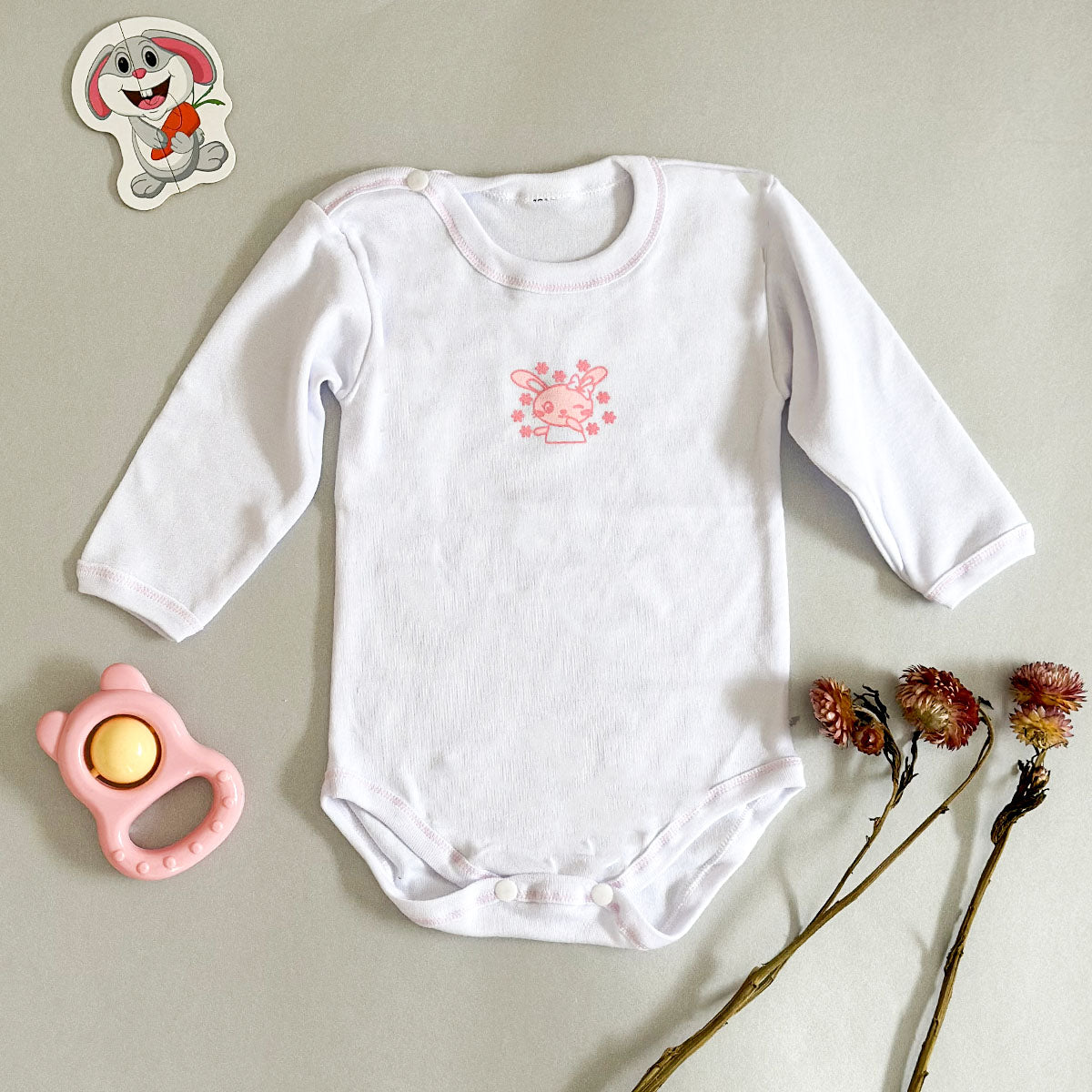 Pack 3 Bodys Bébé Coton