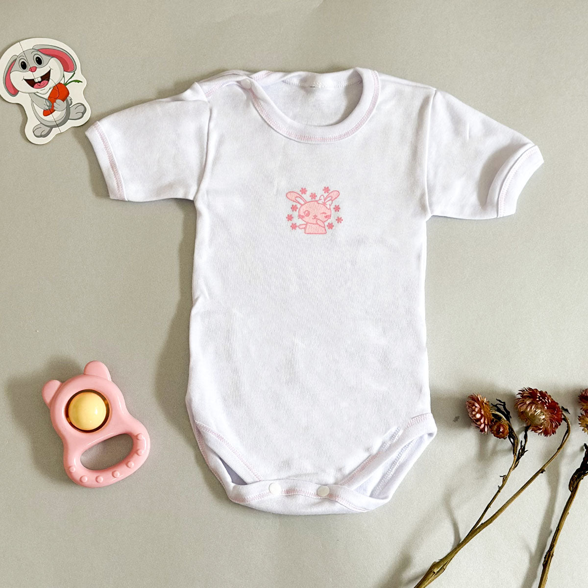 Pack 3 Bodys Bébé Coton