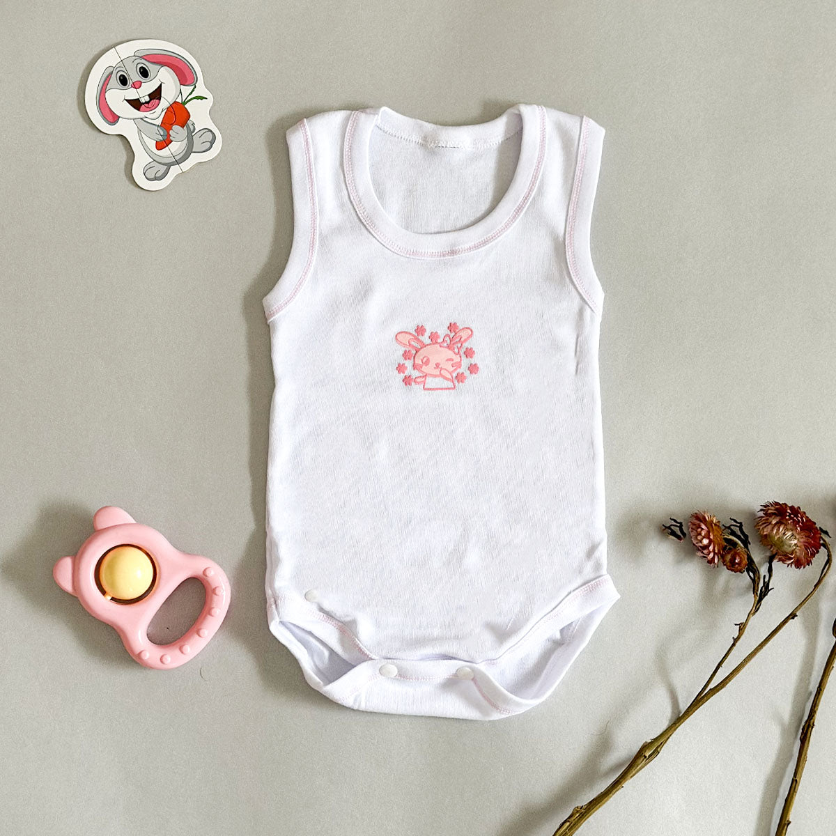 Pack 3 Bodys Bébé Coton