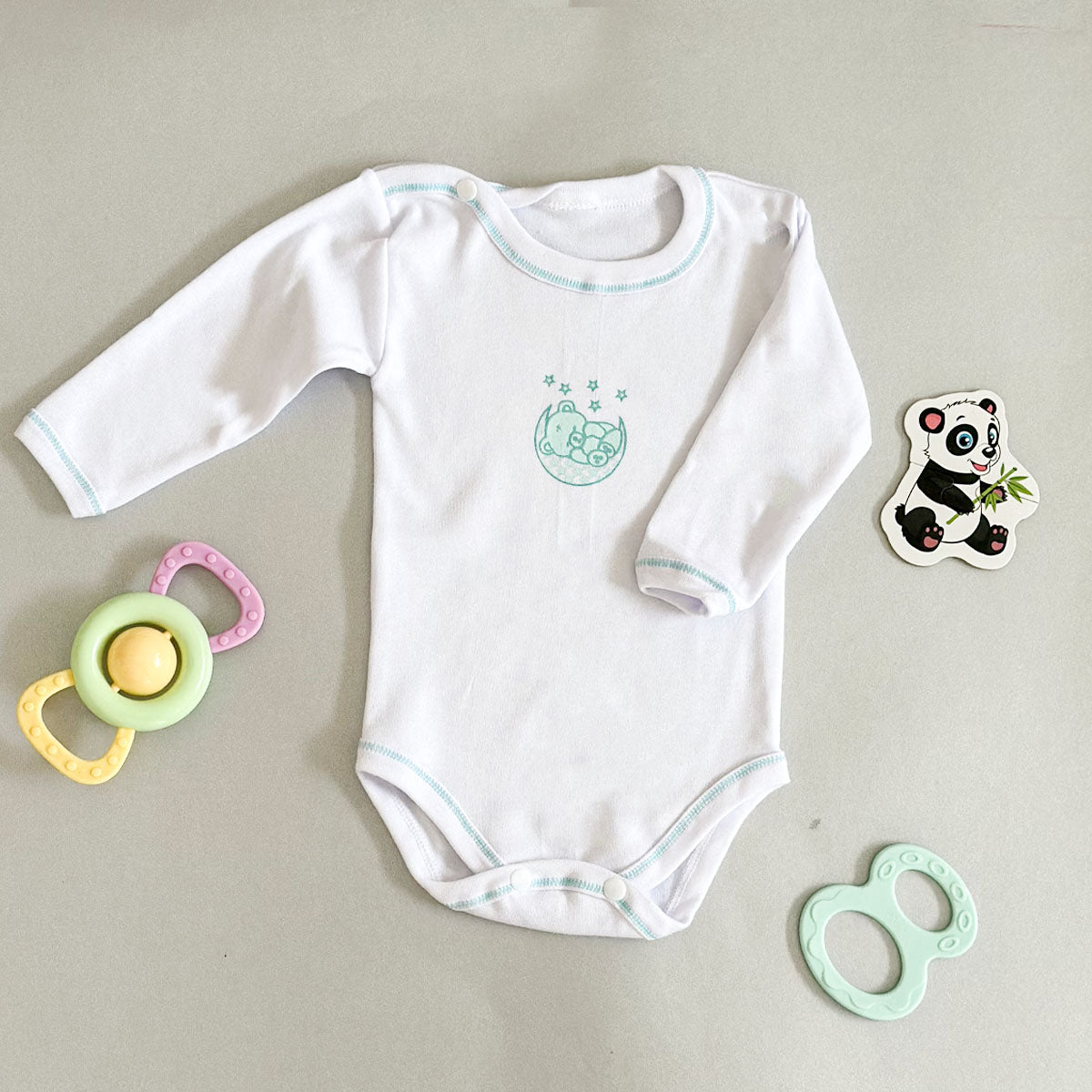 Pack 3 Bodys Bébé Coton
