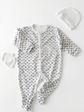 Grenouillère Bébé – Blanc Animaux