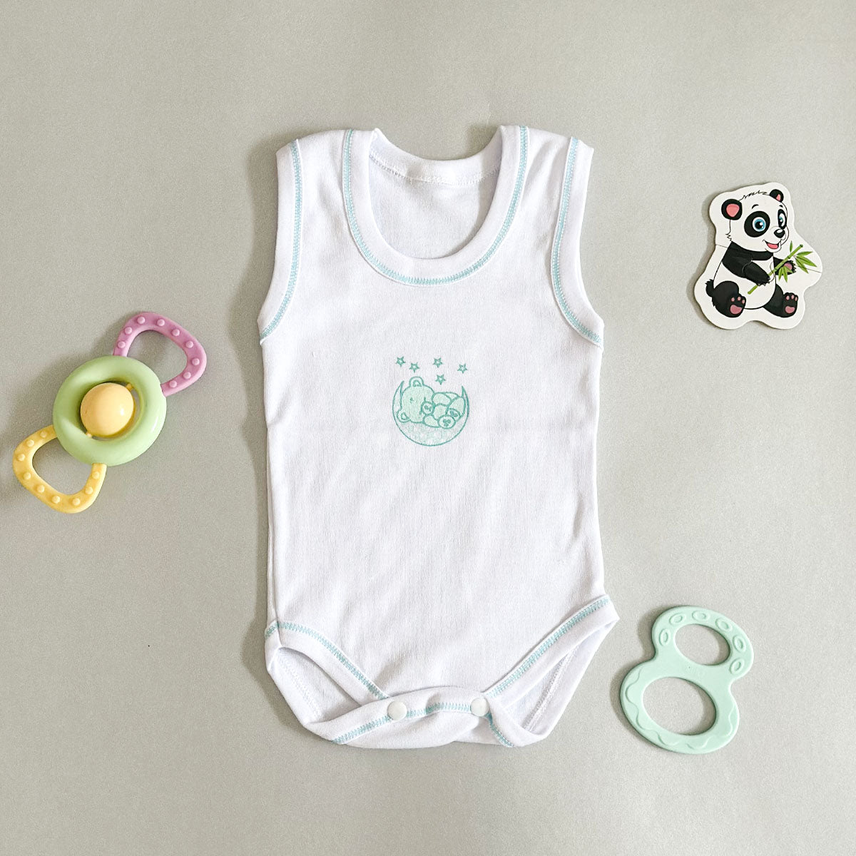 Pack 3 Bodys Bébé Coton